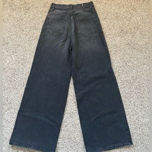 BDG the A-Wide jeans in washed black